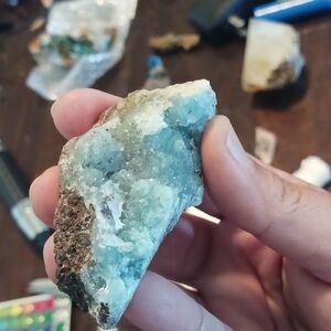 Blue chalcedony